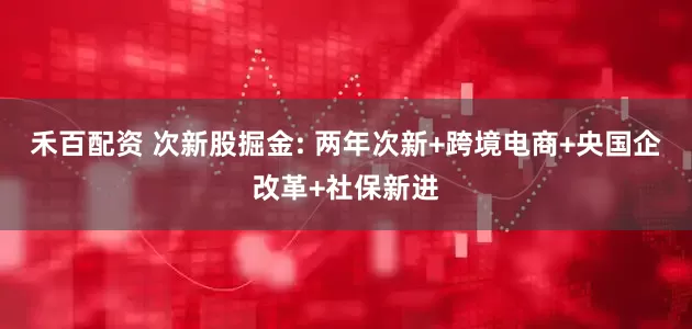 禾百配资 次新股掘金: 两年次新+跨境电商+央国企改革+社保新进